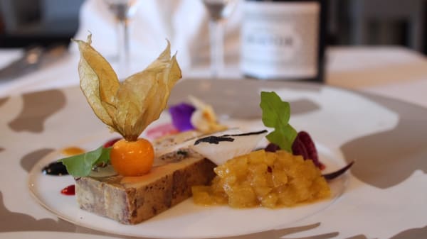 Foie gras et son chutney maison - Le Cheval Blanc, Jossigny