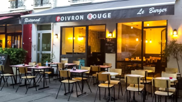 Devanture - Poivron Rouge, Paris