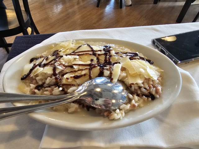 Risotto alla modenese - Trattoria Ca' Longa, Reggio Emilia