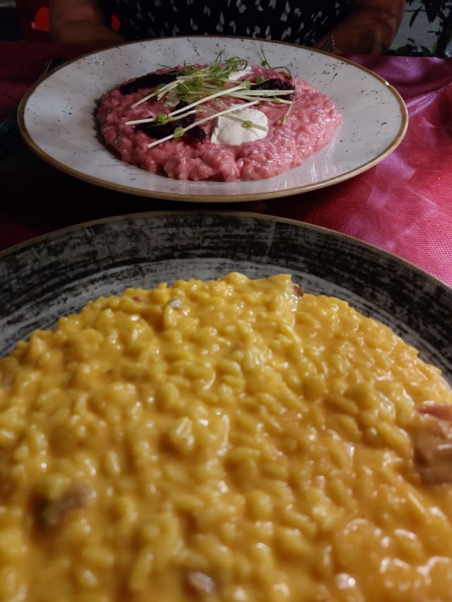 Risotto zafferano e culatello di zibello  - Ristorante Borsieri 39