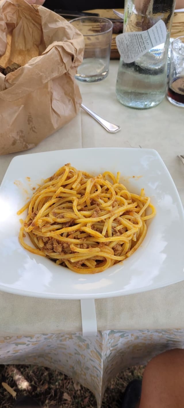 Chitarra al ragù del pascolo - Agriturismo Cocò