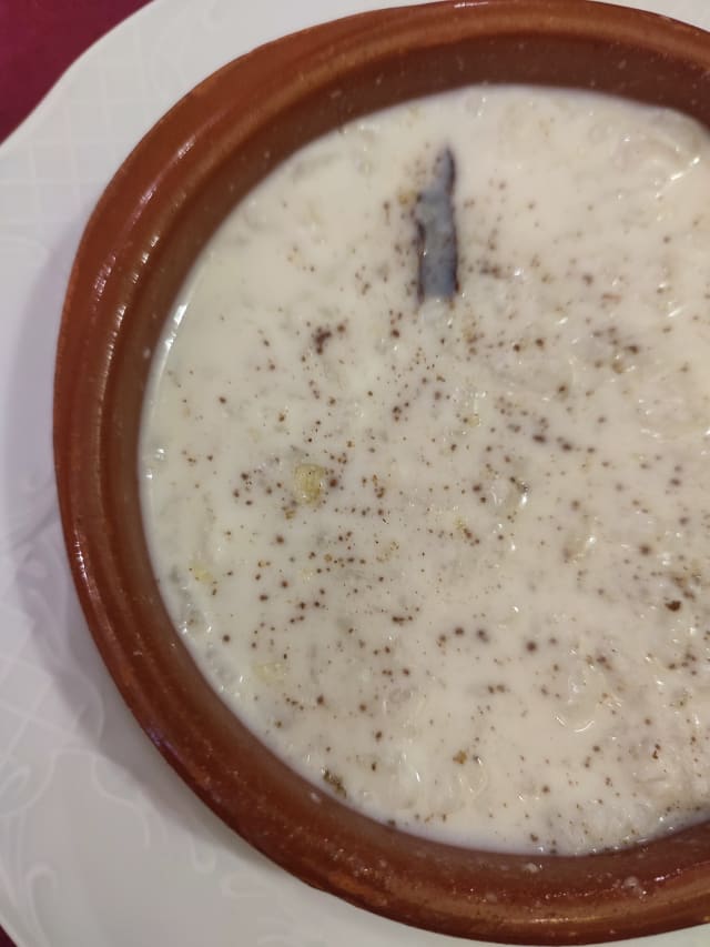 Rice Pudding - Mesón Don Sancho, Segovia