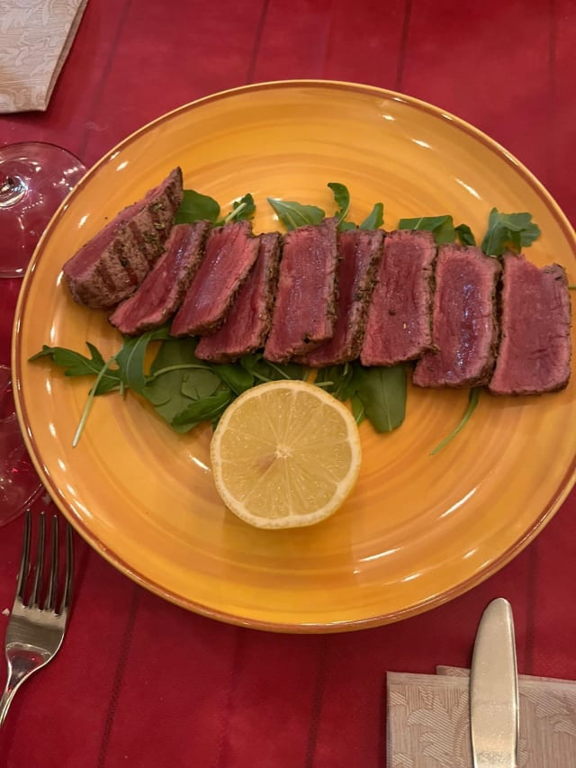 Tagliata di scottona - Trattoria Al Caporalino 2.0