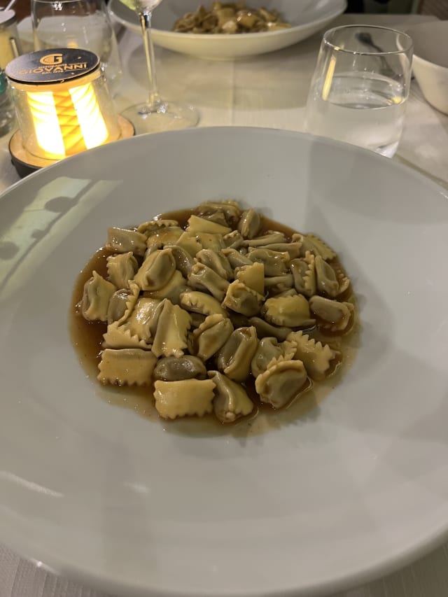 Il nostro plin al sugo di arrosto - Ristorante Giovanni, Turin