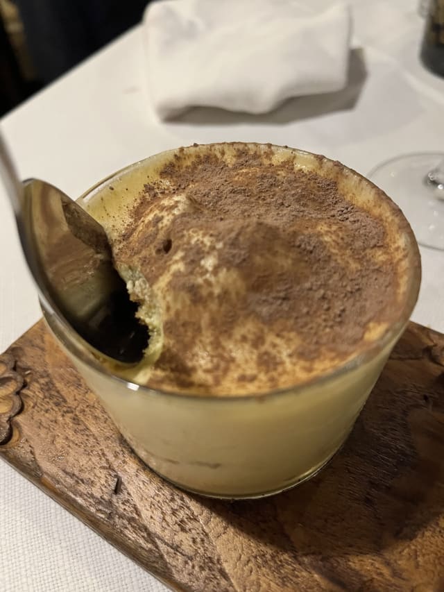 Tiramisú con melindres dorgali - Sa Piola Restaurant, Cagliari