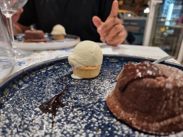 Tortino al cioccolato - Osteria del Mare, Rimini