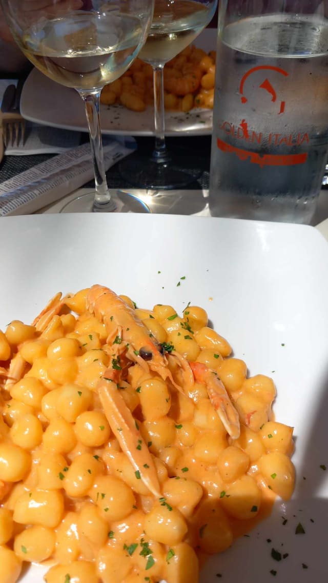 Gnocchetti alla crema di scampi - La Lisca - Civitavecchia, Civitavecchia