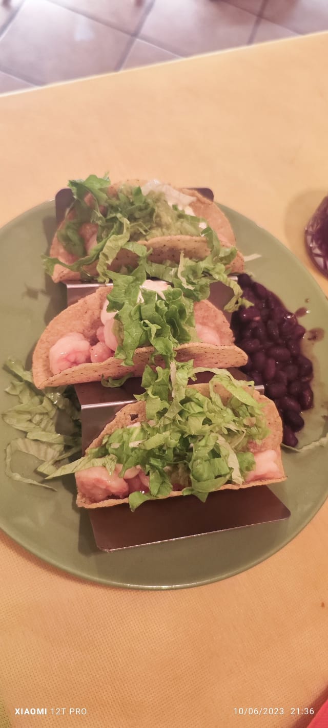 Tacos di gamberi - Mexcal, Busto Arsizio