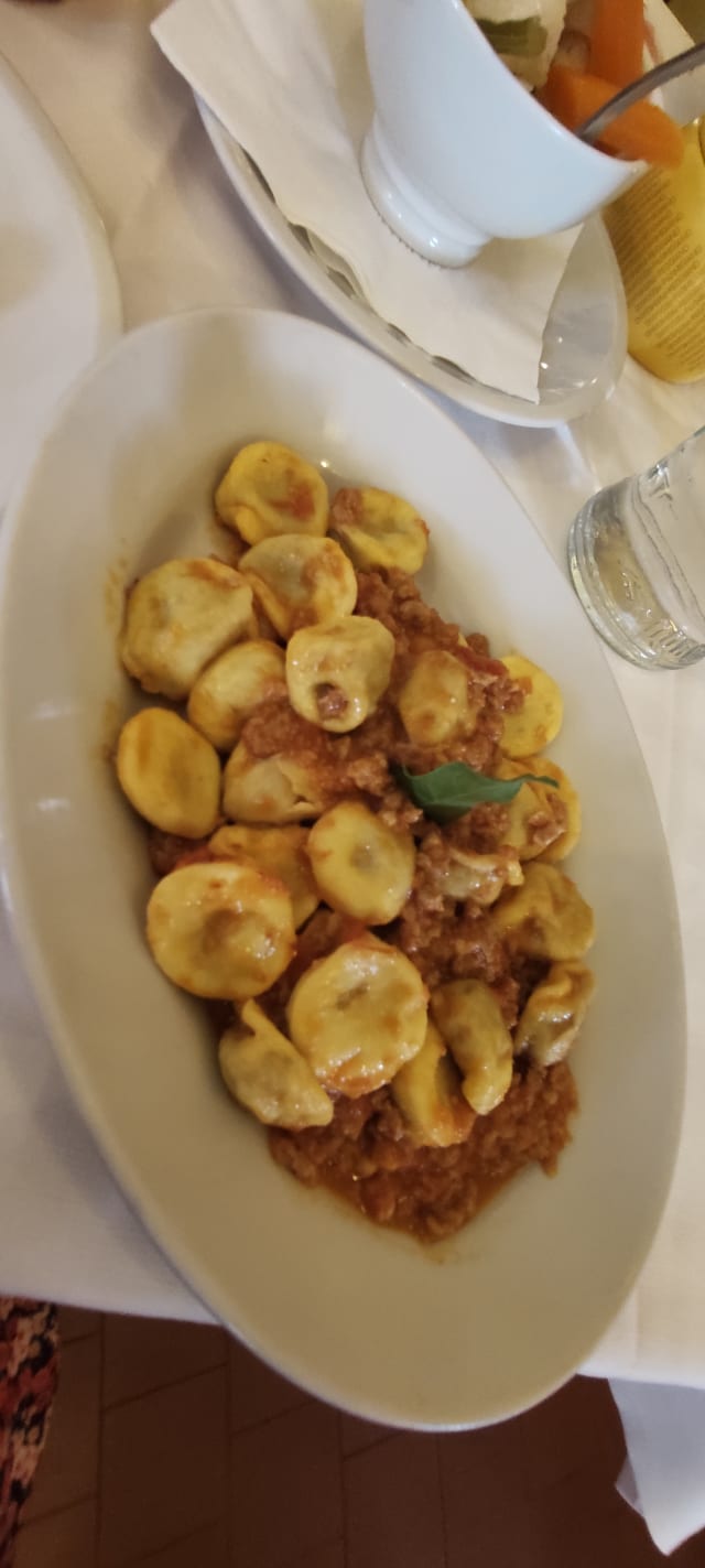 Cappelletti al ragù di Strolghino di Culatello - Trattoria Corrieri, Parma