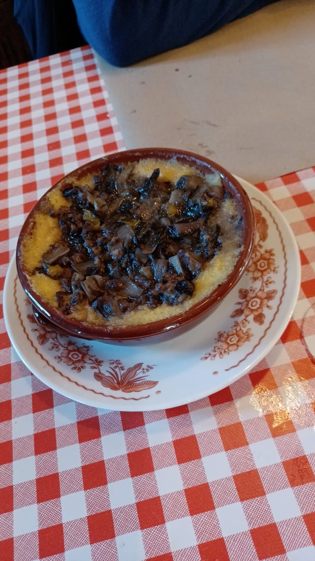 Polenta salsiccia e radicchio - Osteria Social Food