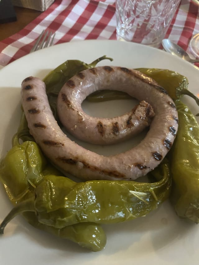 Salsiccia di Bra e Friggitelli - Trattoria Centrostorico