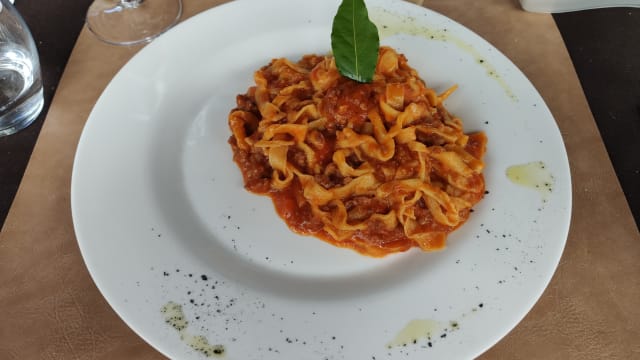 Pici con ragù di cinghiale  - AGRIO', Castiglione Del Lago