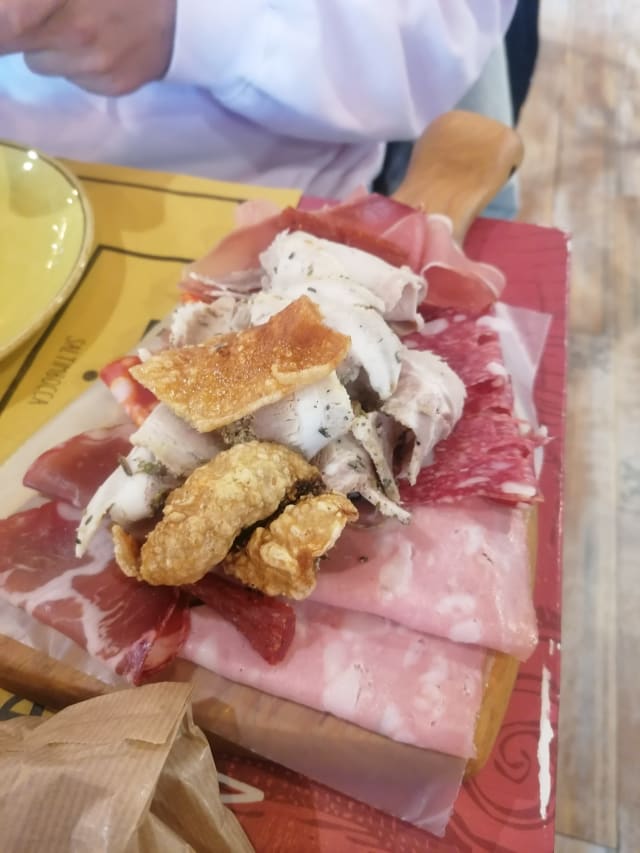 Antipasto della Fraschetta  - La Fraschetta di Grottaperfetta, Rome