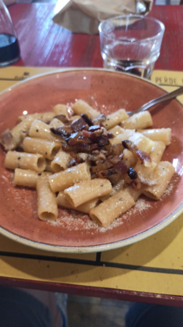 Rigatoni Gricia - La Fraschetta di Grottaperfetta, Rome