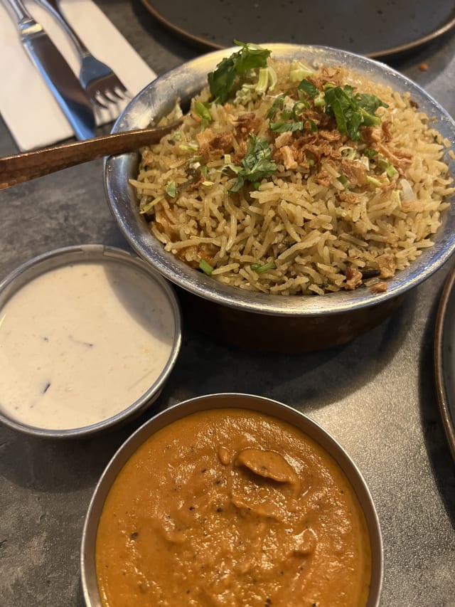 Prawn Biryani - The South Indian Rådmansgatan 52, Stockholm