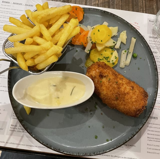 Cordon bleu maison  - La Puccia, Nyon