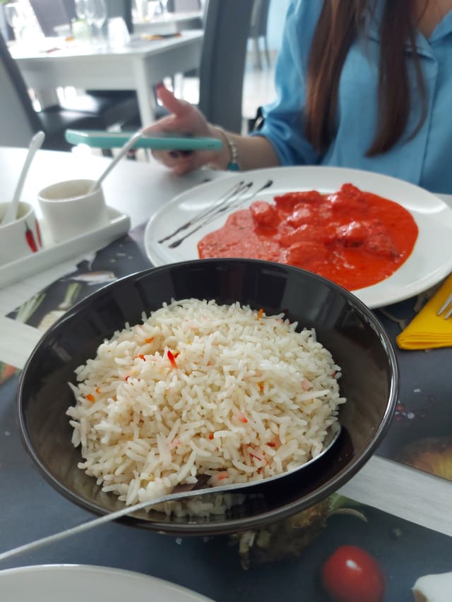 Plain white Pulao - Ristorante Ambasciata, Rome