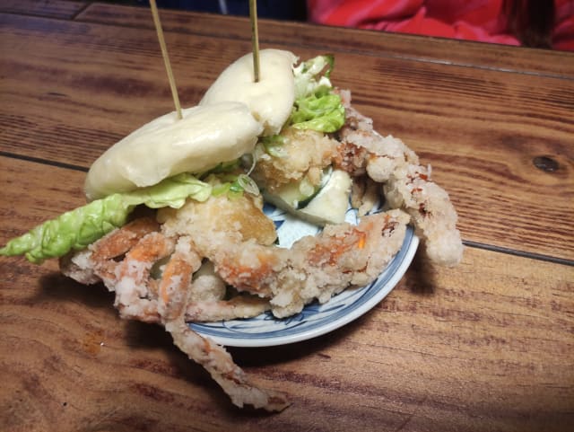 Soft shell bao - Tonkotsu Rámen by Go Juu, Lisbon