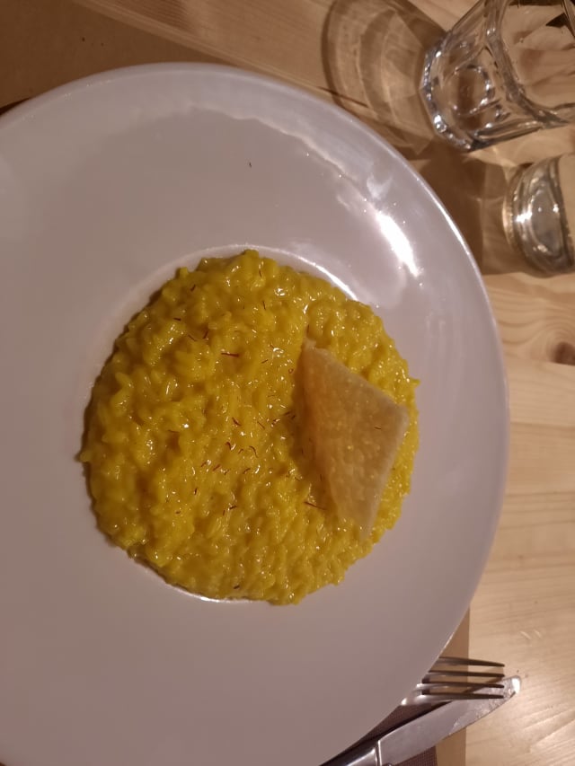 RISOTTO ALLA MILANESE - Hosteria Porta Tosa, Milan