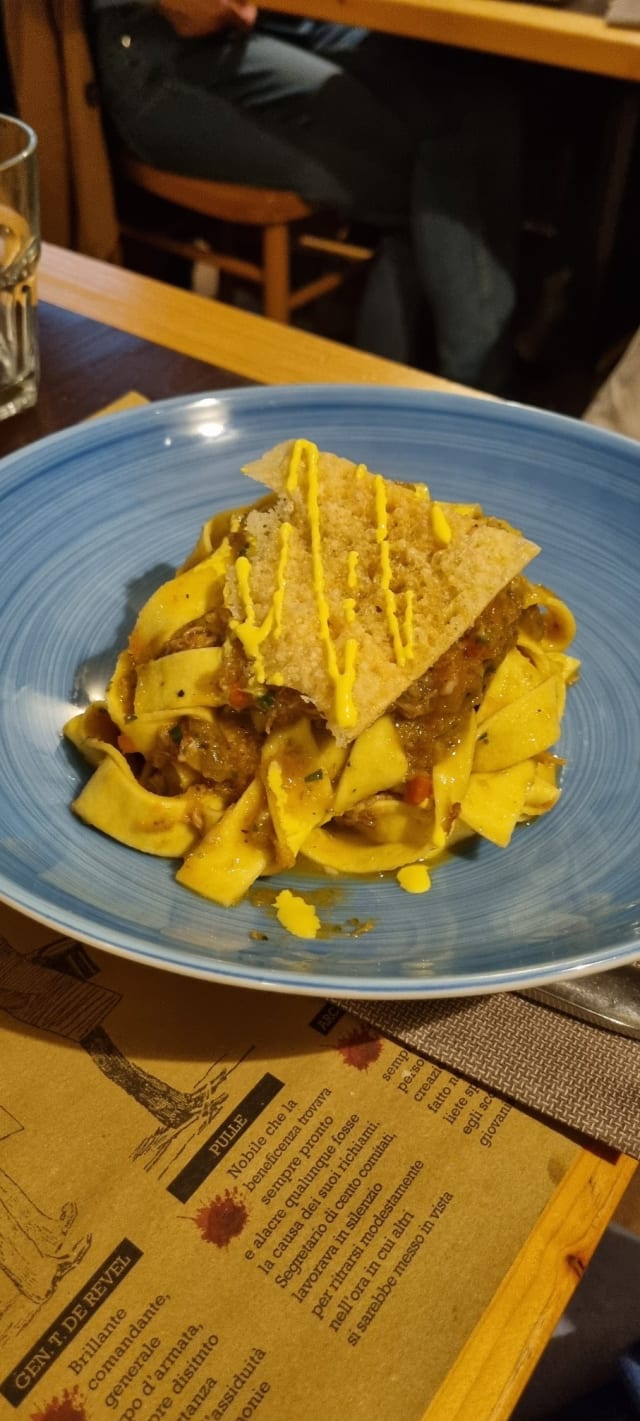 PAPPARDELLE CON RAGU DI OSSOBUCO - Hosteria Porta Tosa, Milan