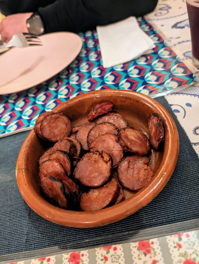 Chouriço assado (picante ou normal) - Beco a Sério, Lisbon