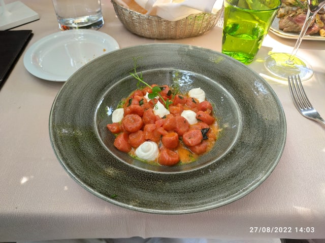 gnocchi freschi al pomodoro Pachino e crescenza - Al Vecchio Convento, Varese