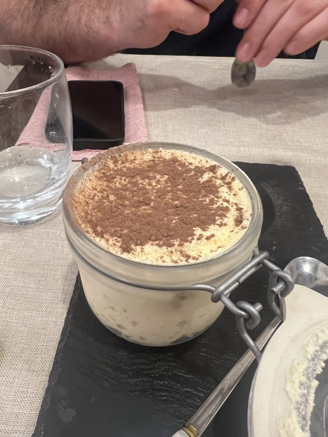 Homemade Tiramisù - Osteria Alla Bandiera, Venice