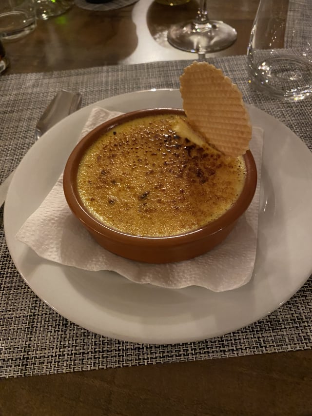 Crème brulée maison - Belle Vue