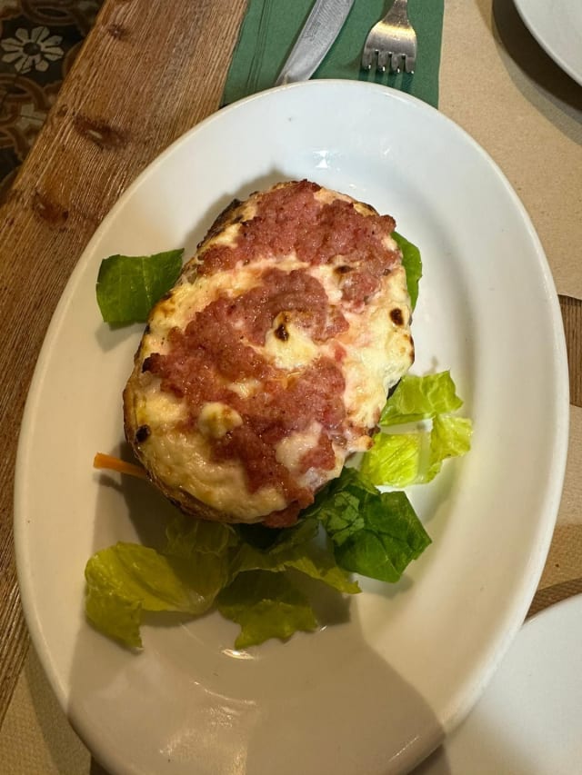 Bruschetta Con Salsiccia E Mascarpone - Il Girasole - Via del Boschetto, Rome