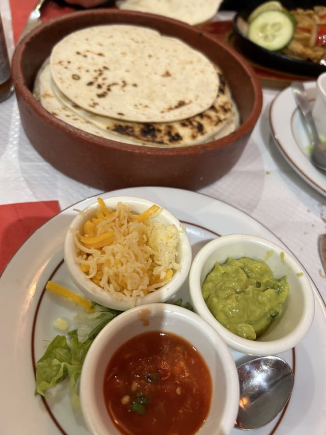 Fajitas au poulet - O Mexico, Paris