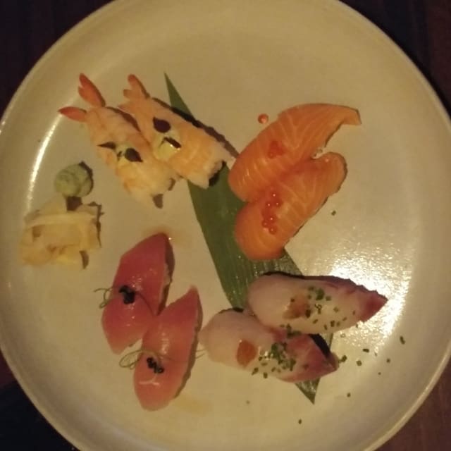 Seafood mixed set nigiri  - Ku Kitchen & Bar, Amsterdam