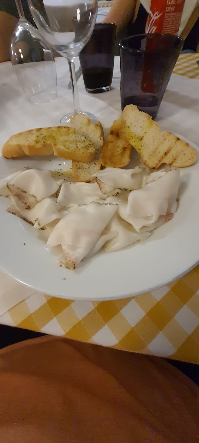 lardo con crostini alle erbe - Il Fiore, Desenzano Del Garda