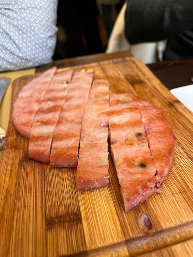 Mortadella alla Brace  - Osteria Caccianferno