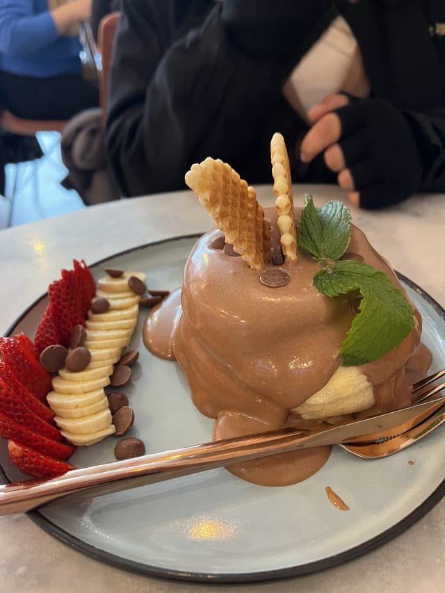 Nutella Souffle - Souffle Café, Rotterdam