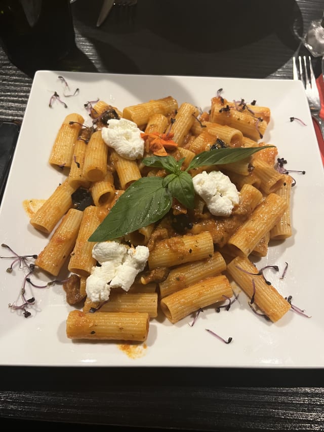 Paccheri gorgonzola et pesto - Il Gattopardo