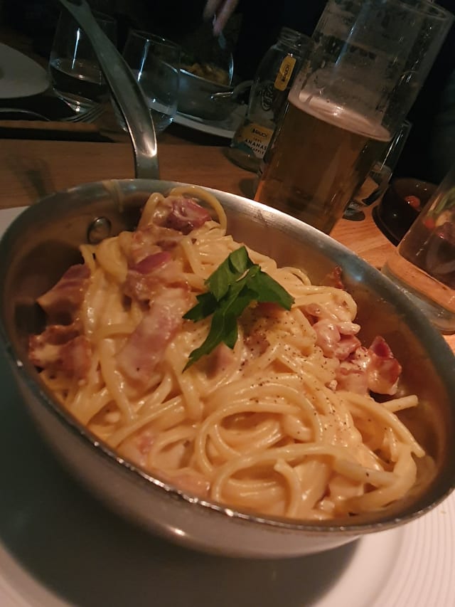 Les véritables carbonara - La Villa Reims