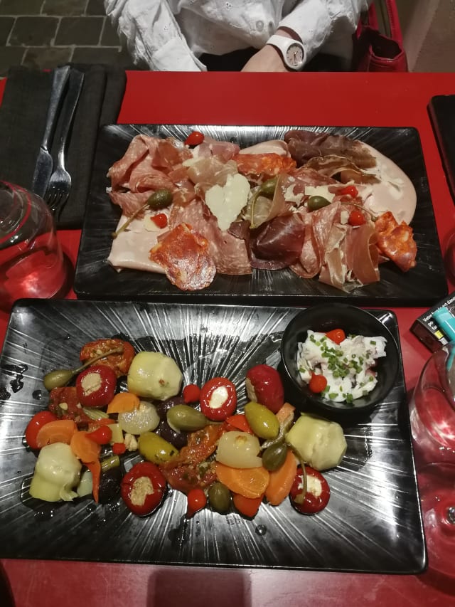 Antipasti à partager (à partir de 2 pers) - La Villa Reims