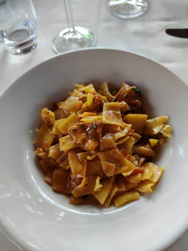 maltagliati con ragu di cinghiale - Il Monticello