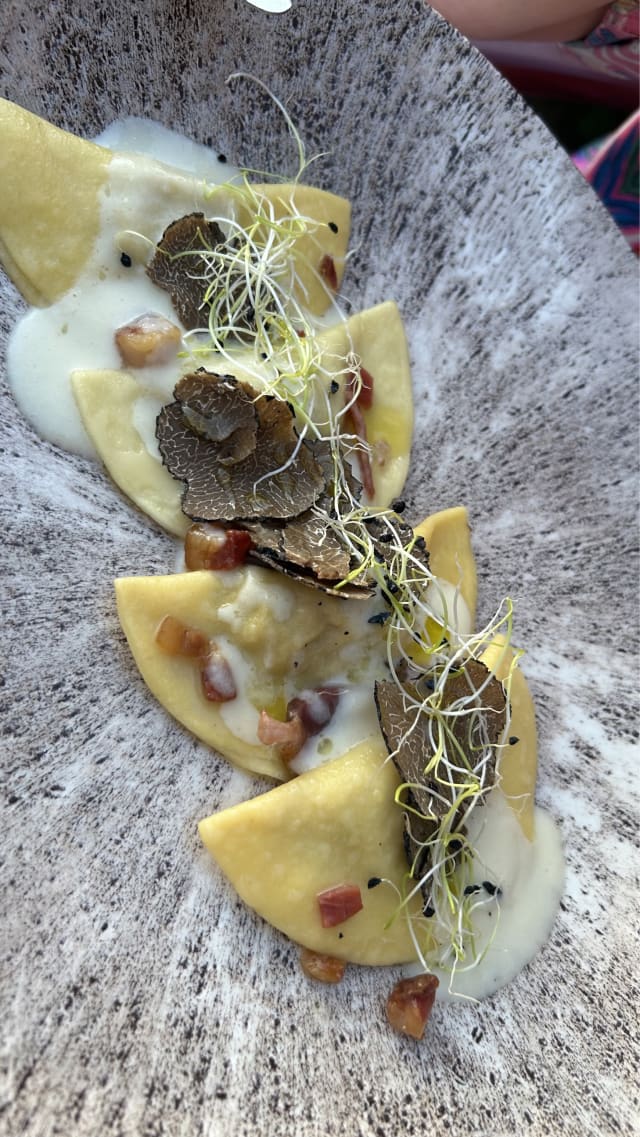 Cappellacci (ravioli) - La Grotta di Fulignano, San Gimignano