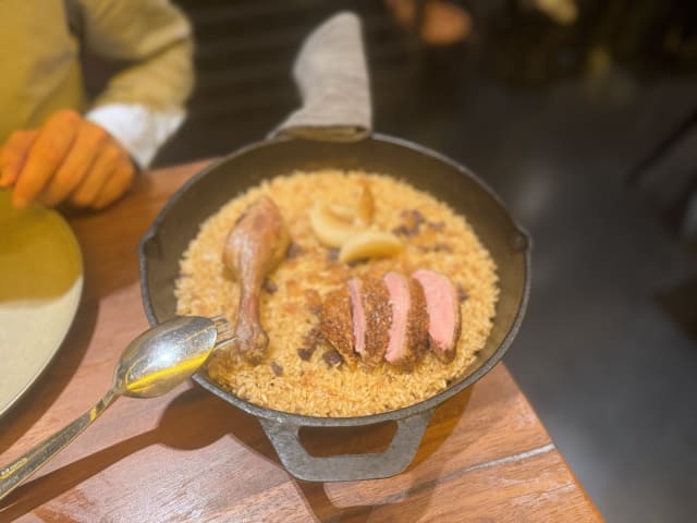 Arroz de Forno com Pato Assado - FOGO by Alexandre Silva