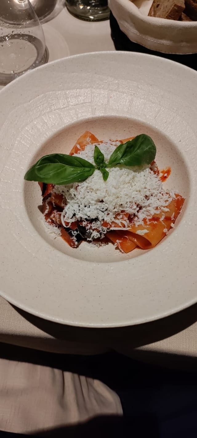 Paccheri alla Norma - Il Perlanera, Bergamo