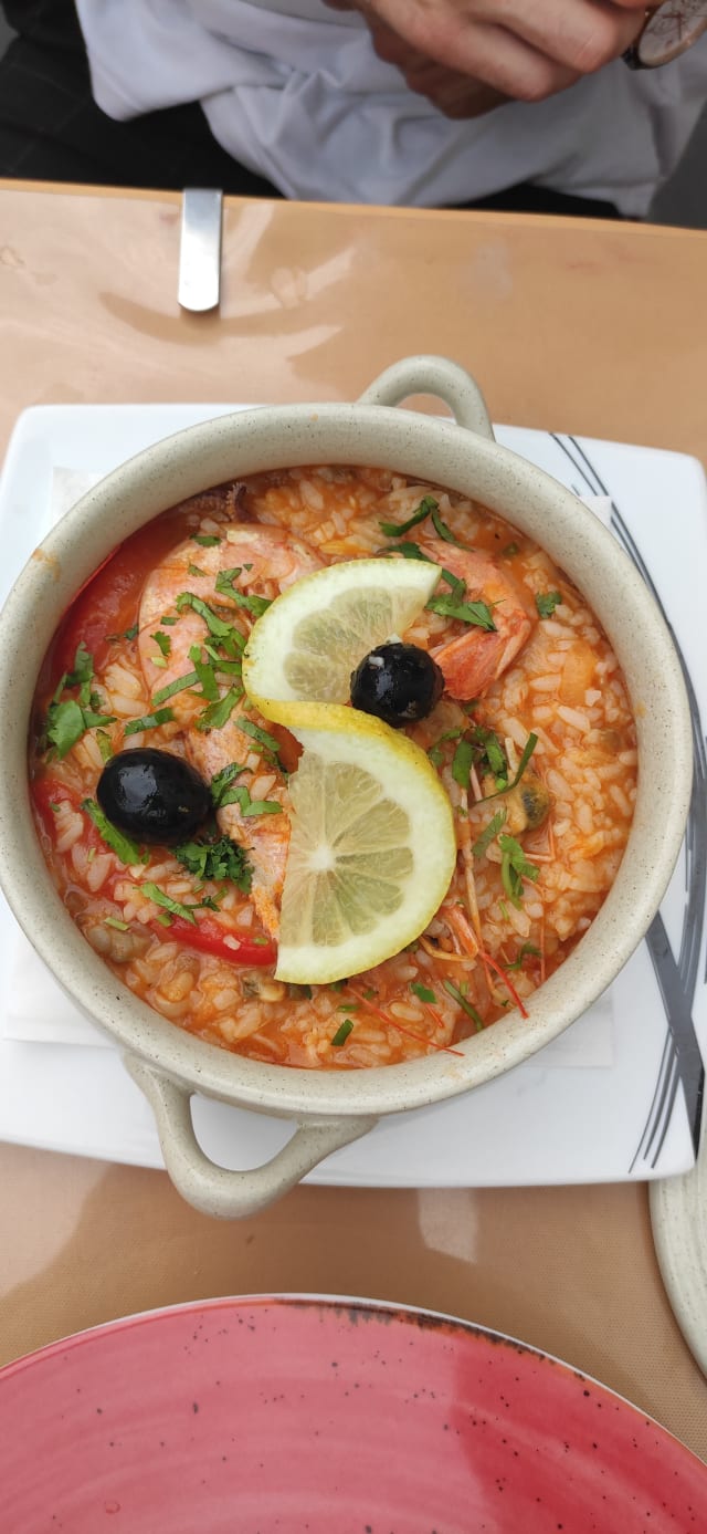 Arroz de marisco (1 pax) - Cervejaria Solar do Vez, Lisbon