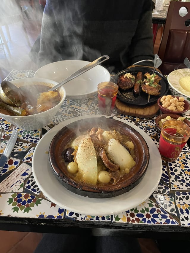 tagine jadar - Au p'tit cahoua, Paris