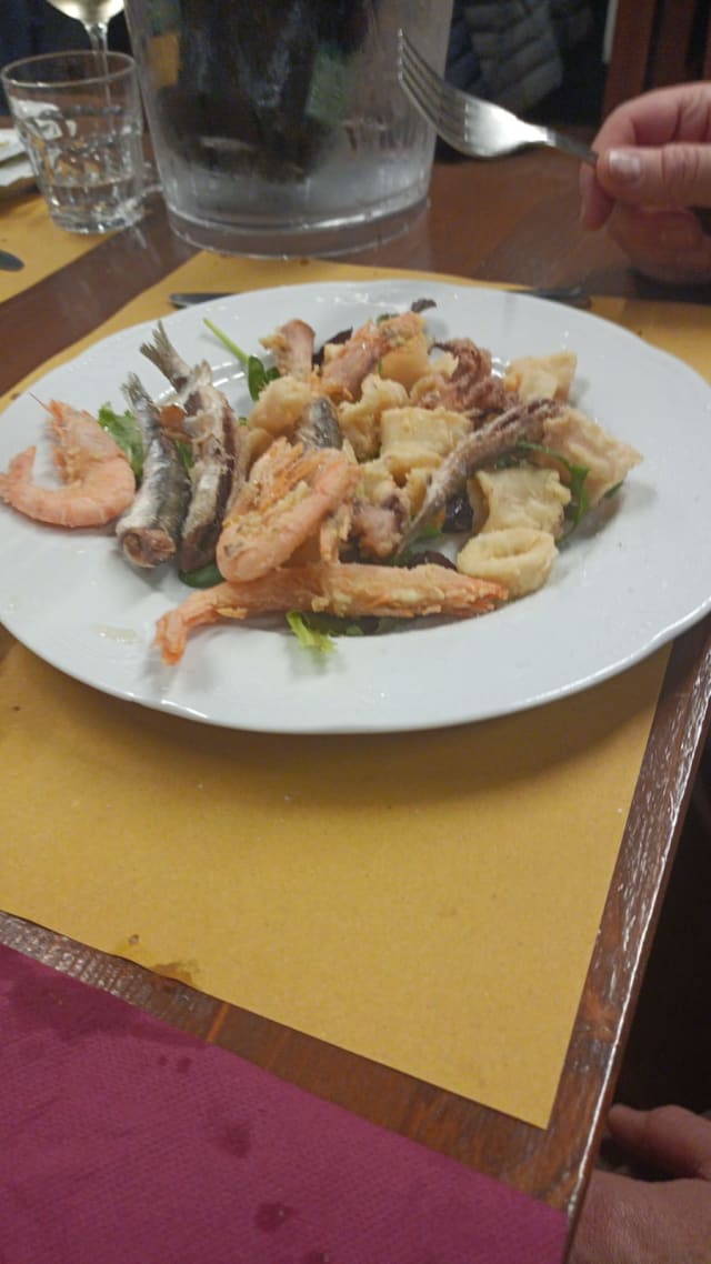 Frittura Mista Di Pesce - Osteria Cadevilla, Genoa