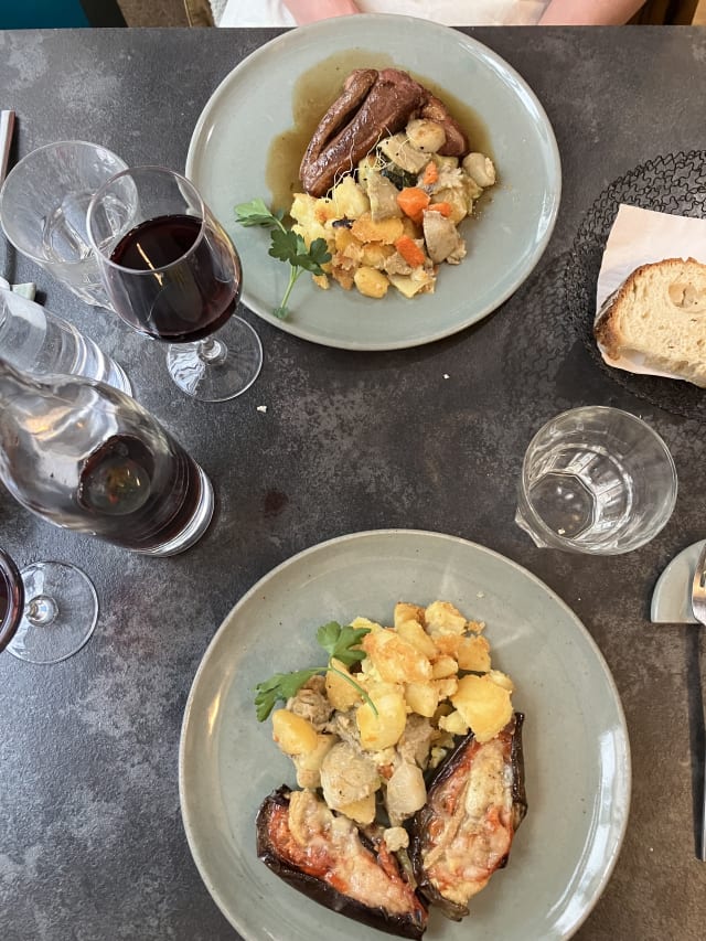 Aubergine Rôtie À La Brousse de Brebis - La Lozère, Paris