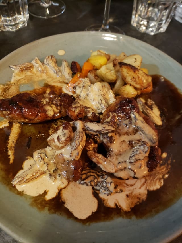 Ris de Veau aux Morilles  - La Lozère, Paris