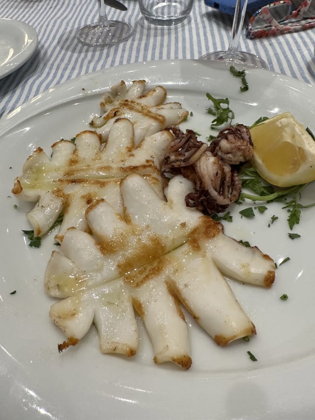 Calamari alla griglia - Al Terzo, Anzio