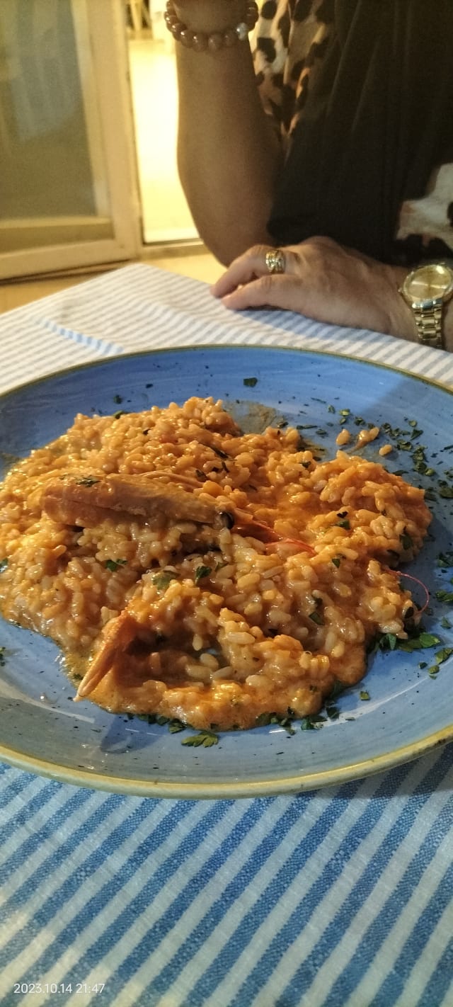 Risotto alla crema di scampi - Al Terzo, Anzio