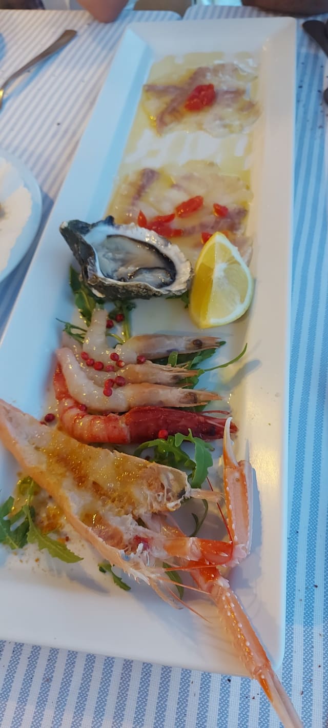 Antipasto cruditè al Terzo - Al Terzo, Anzio