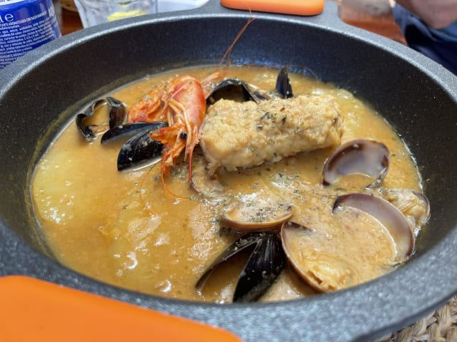 Arroz caldoso de bogavante - La Taberna del Áncora, Salou